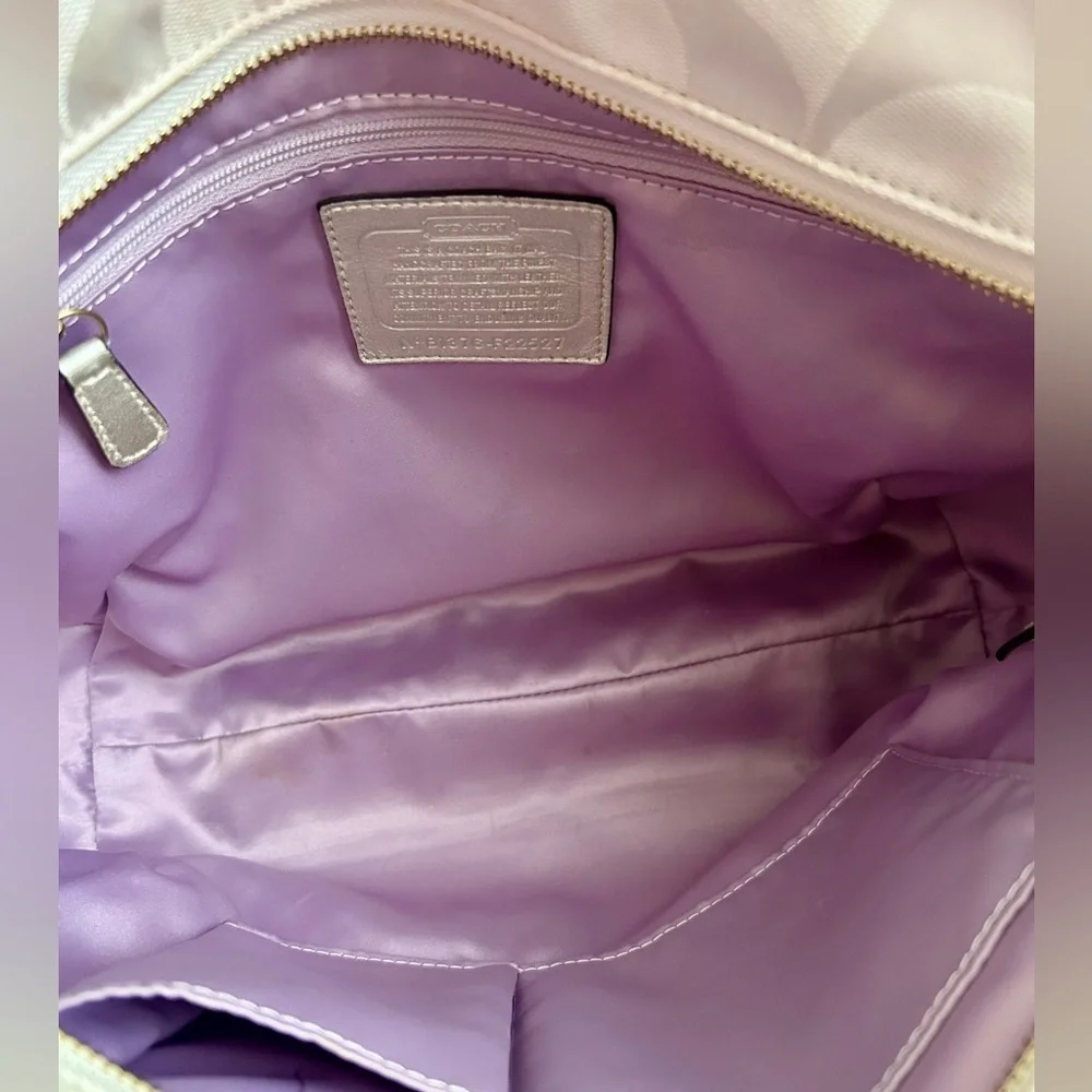 Coach Alexandra Signature Chain Ombré 
Tote Shoulder Bag - Picture 7 of 9